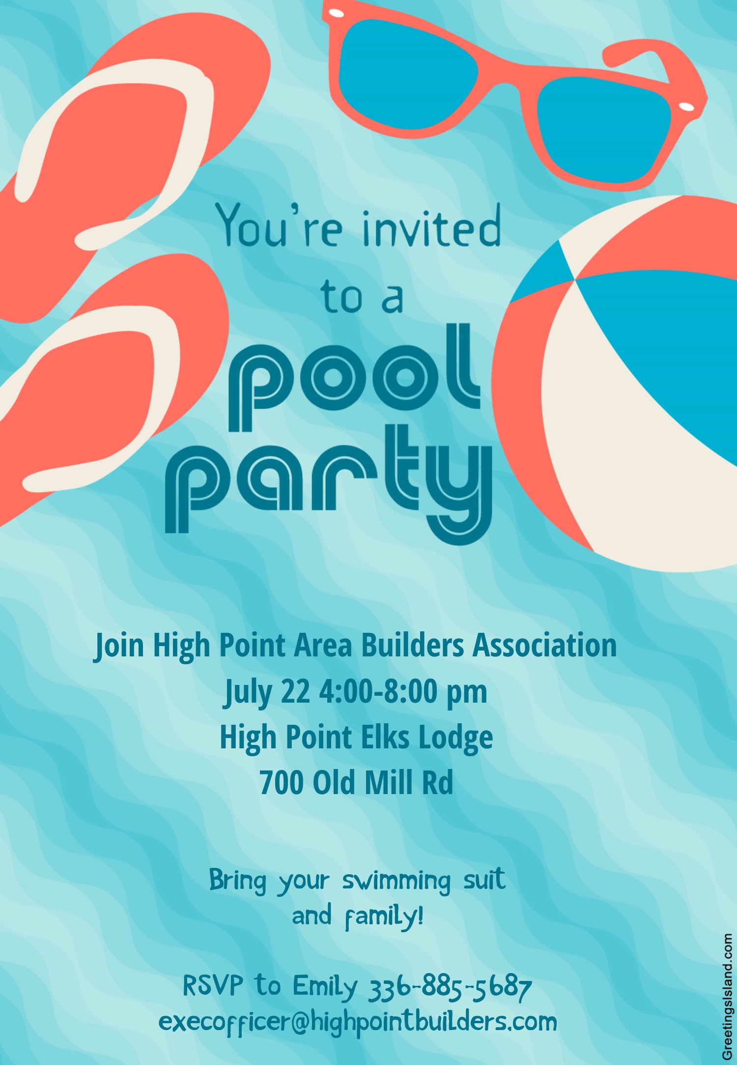 HPABA Summer Pool Party - High Point Area Builders Association